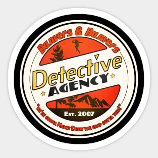 Danvers & Danvers Detective Agency Sticker